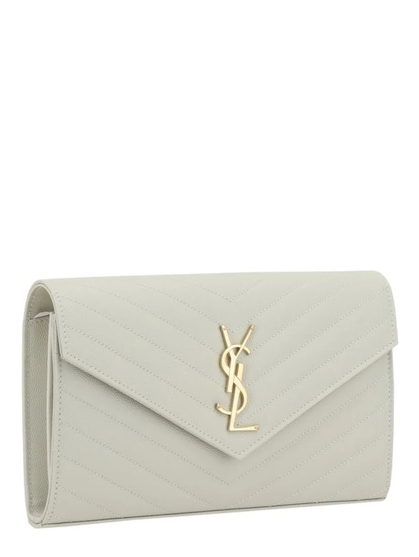 White Calf Leather Bos Taurus Shoulder Bag