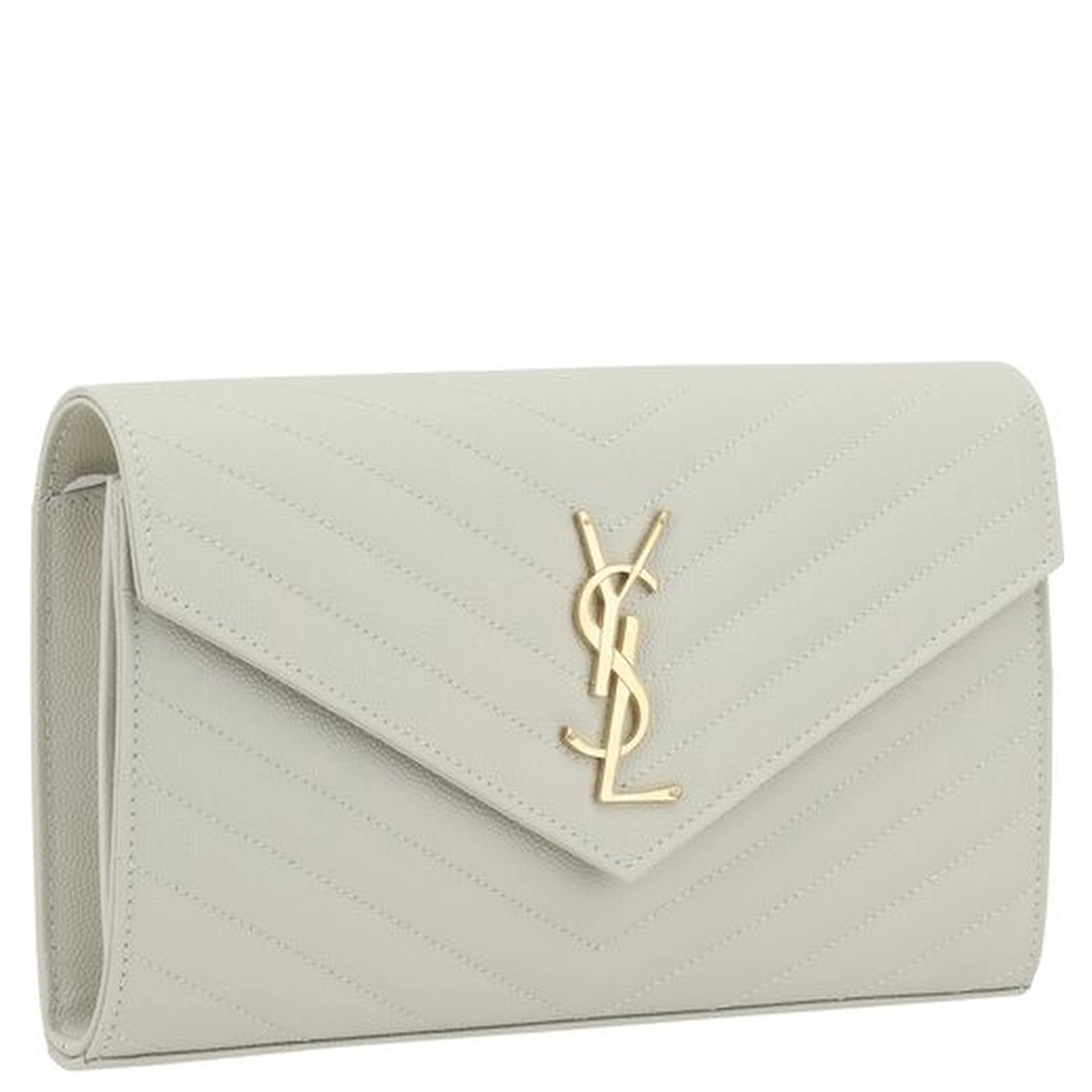 White Calf Leather Bos Taurus Shoulder Bag