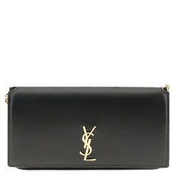 Black Calf Leather Bos Taurus Shoulder Bag