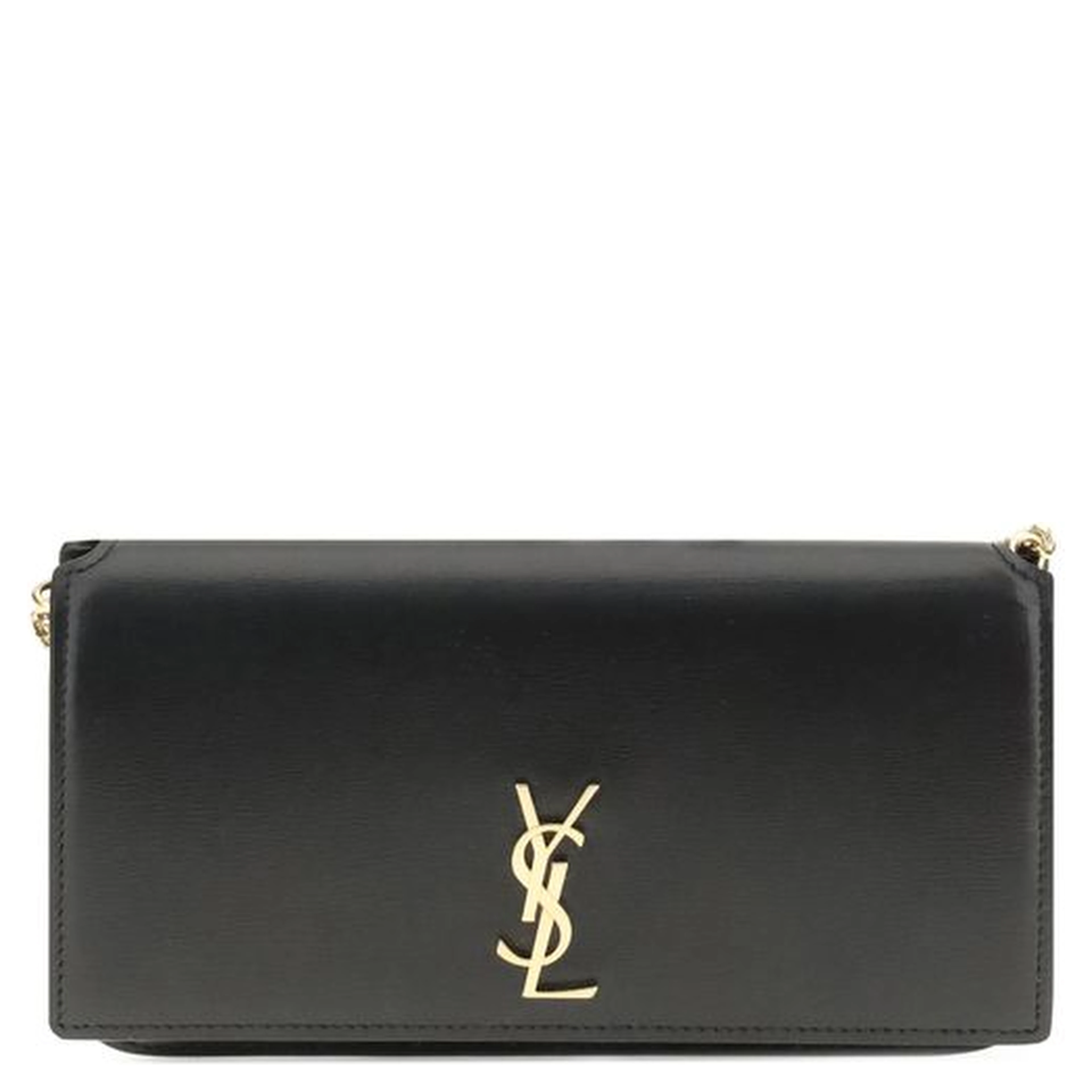 Black Calf Leather Bos Taurus Shoulder Bag