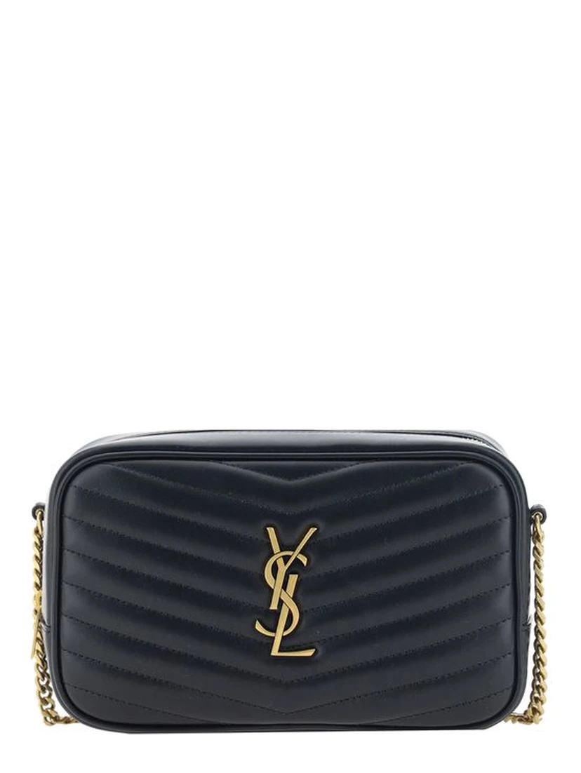 Black Calf Leather Bos Taurus Shoulder Bag