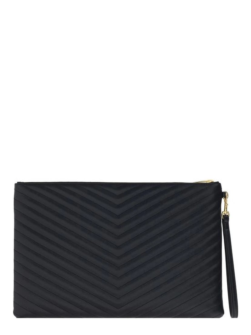 Black Calf Leather Bos Taurus Wallet