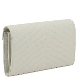 White Calf Leather Bos Taurus Shoulder Bag