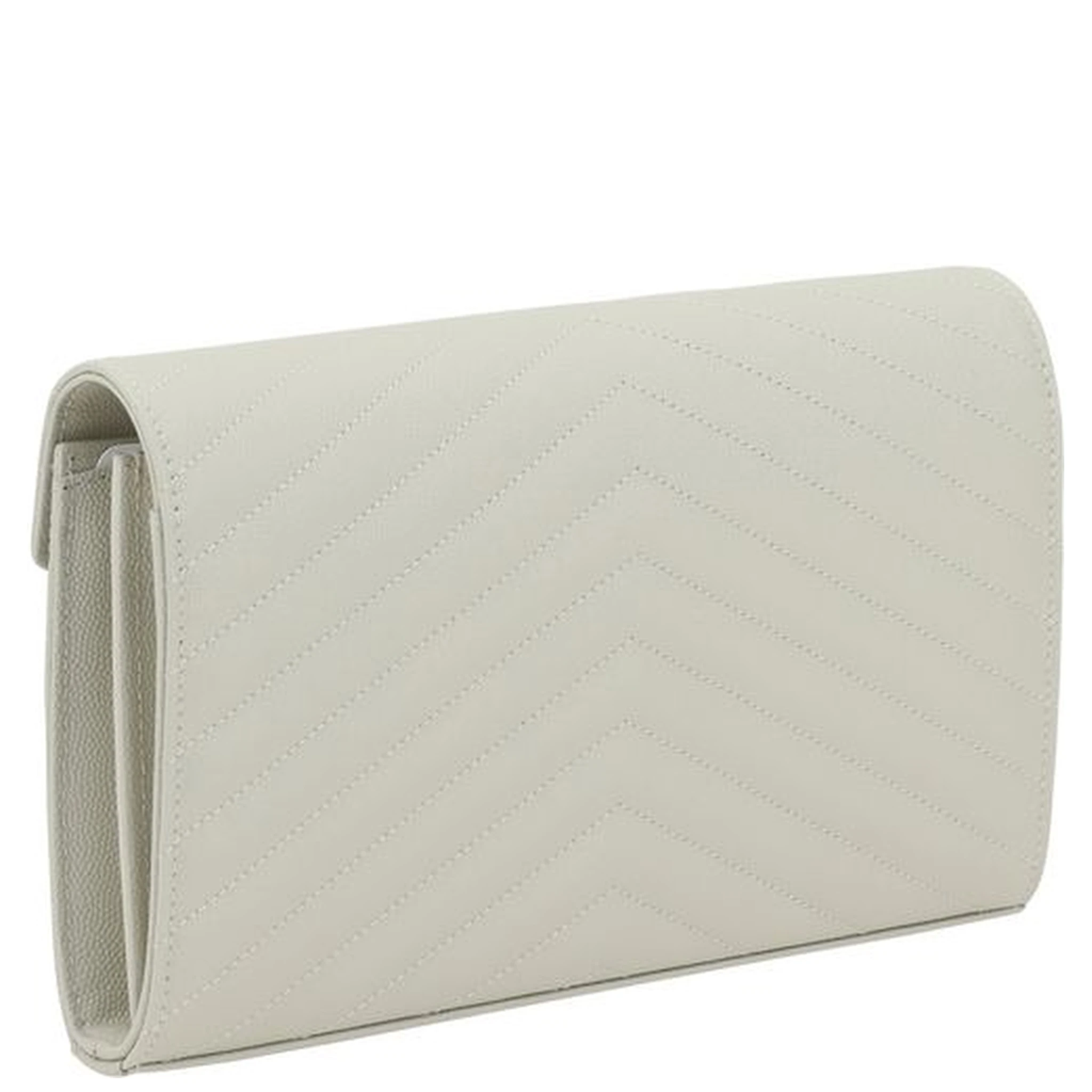 White Calf Leather Bos Taurus Shoulder Bag