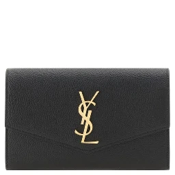 حقيبة كتف بوس توروس من جلد العجل الأسود