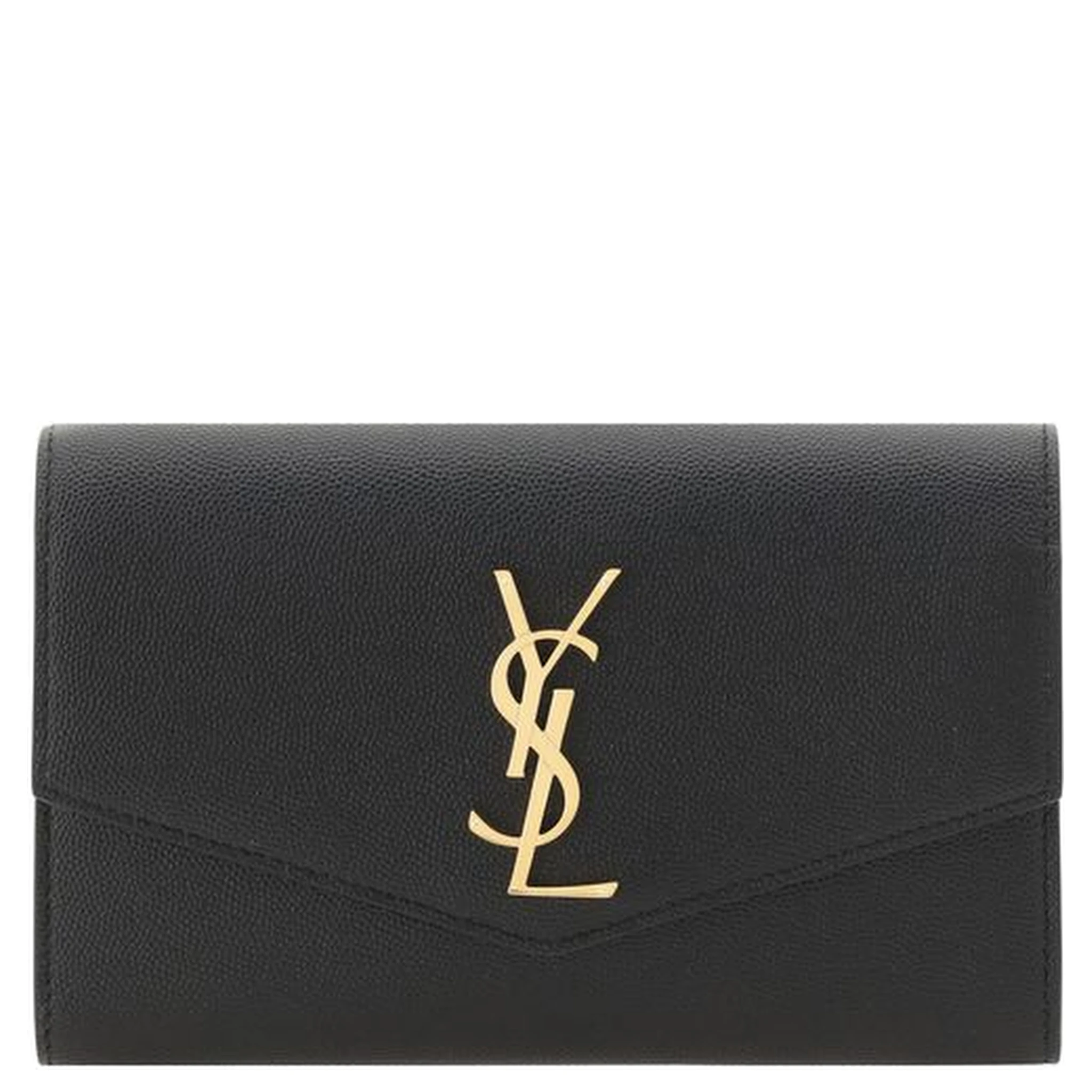 حقيبة كتف بوس توروس من جلد العجل الأسود