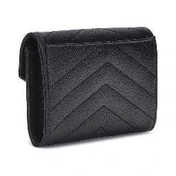 Black Calf Leather Bos Taurus Wallet