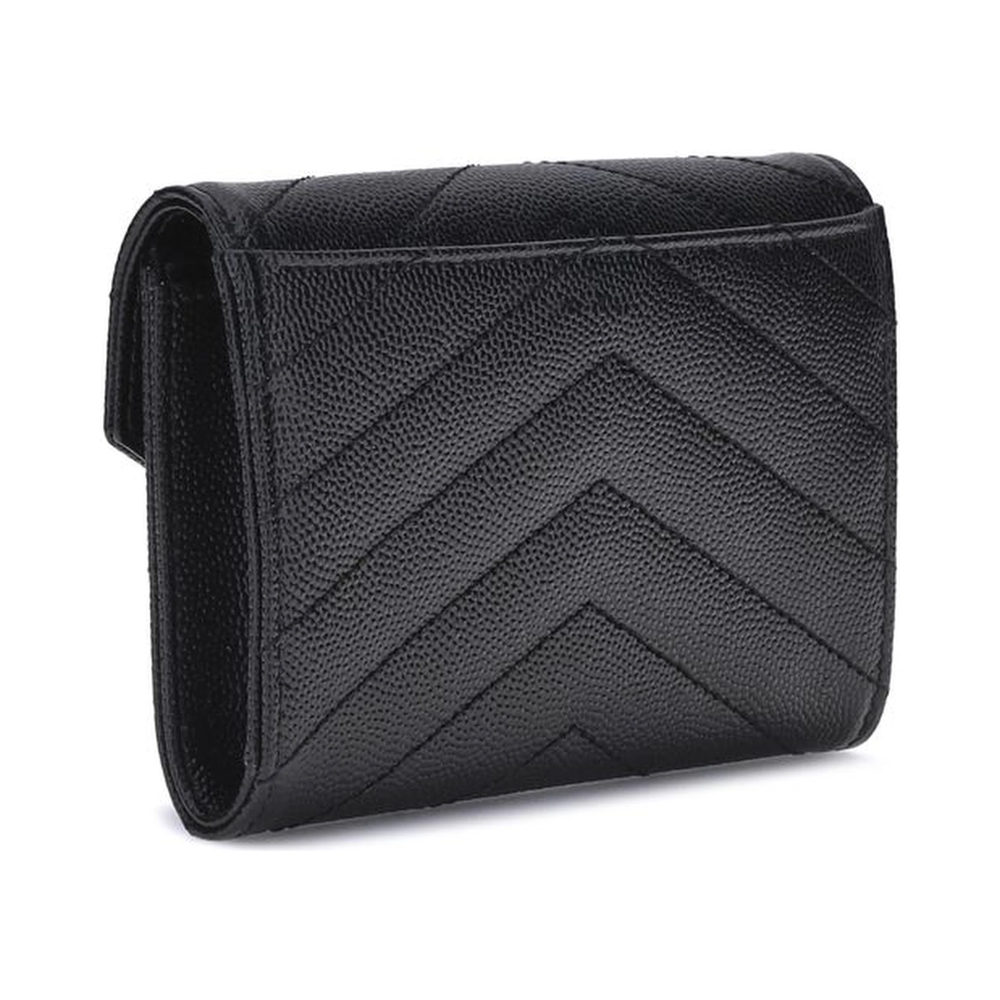Black Calf Leather Bos Taurus Wallet
