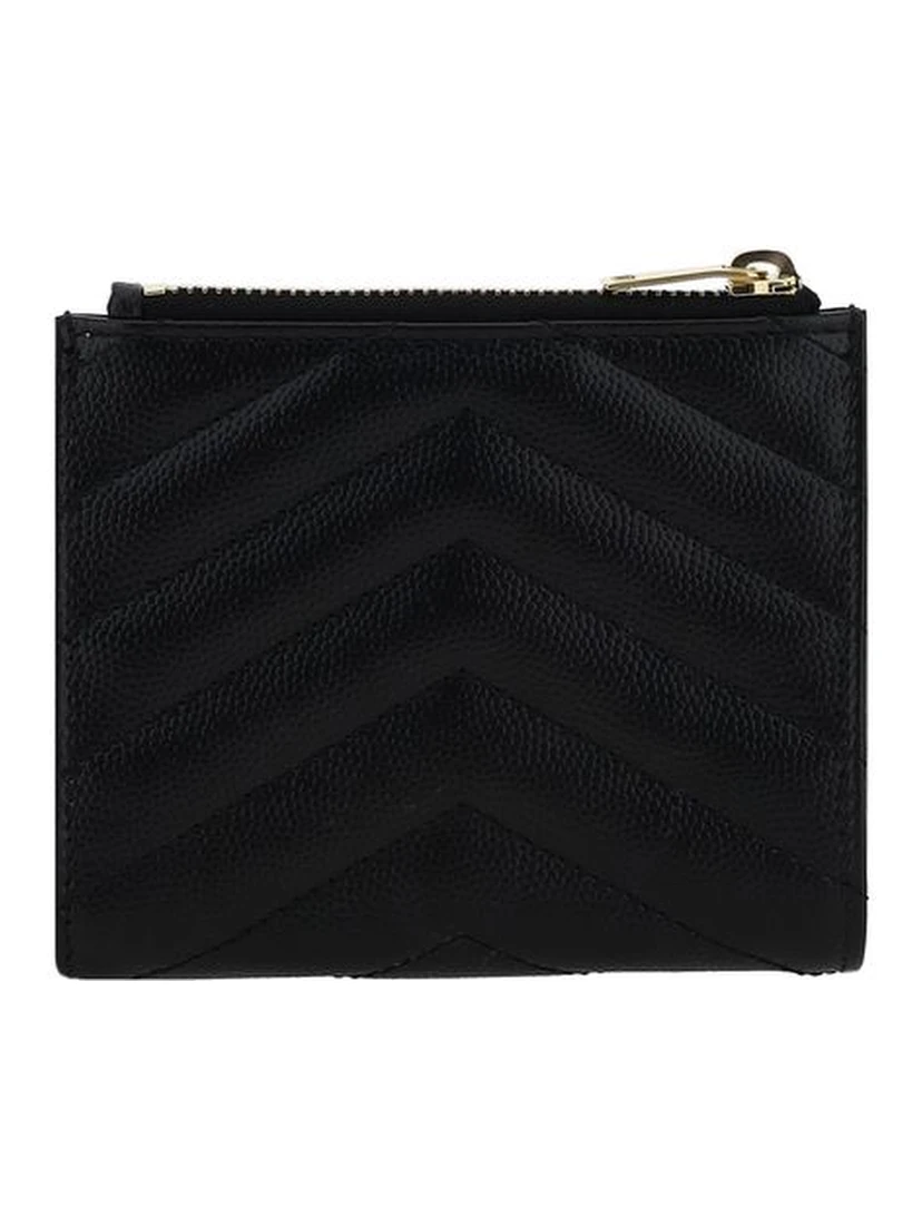 Black Calf Leather Bos Taurus Wallet