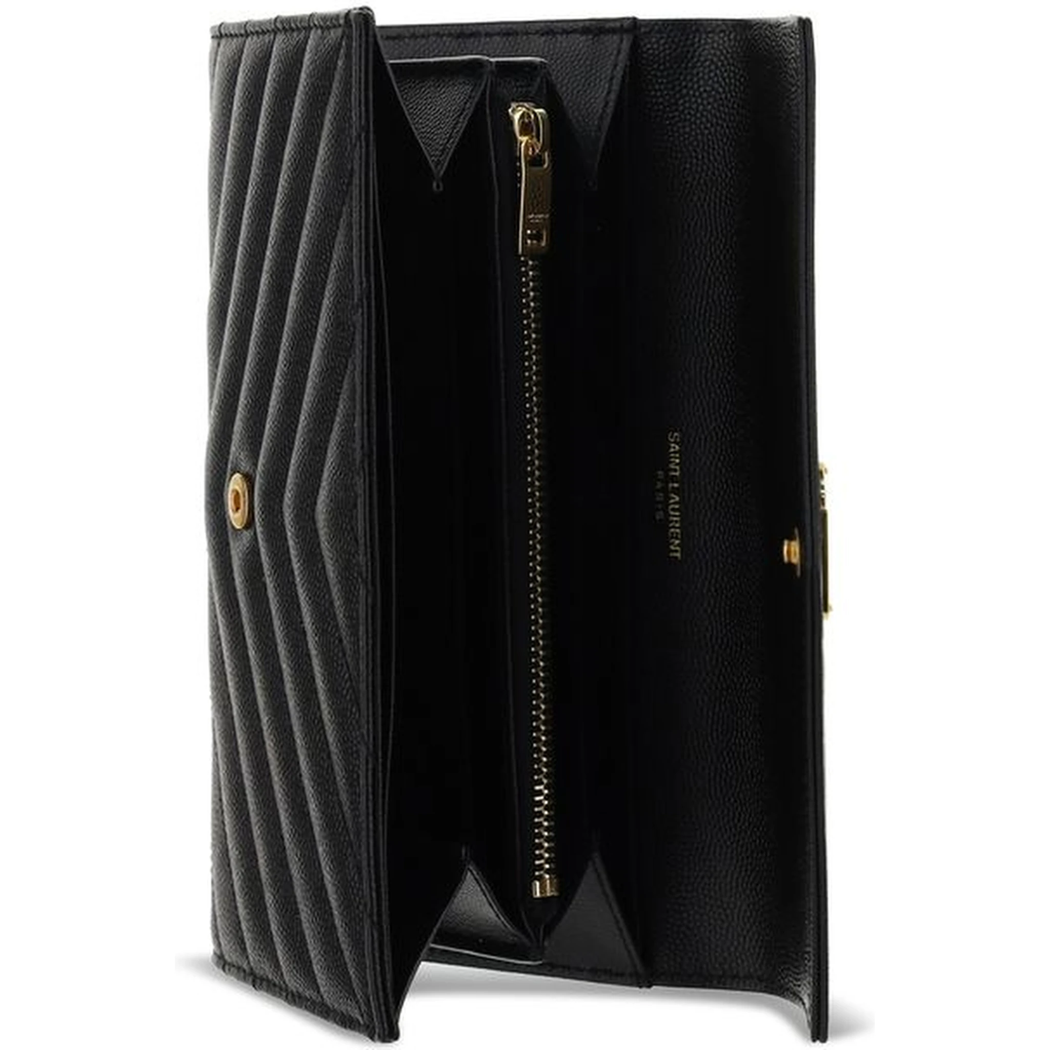 Black Calf Leather Bos Taurus Wallet