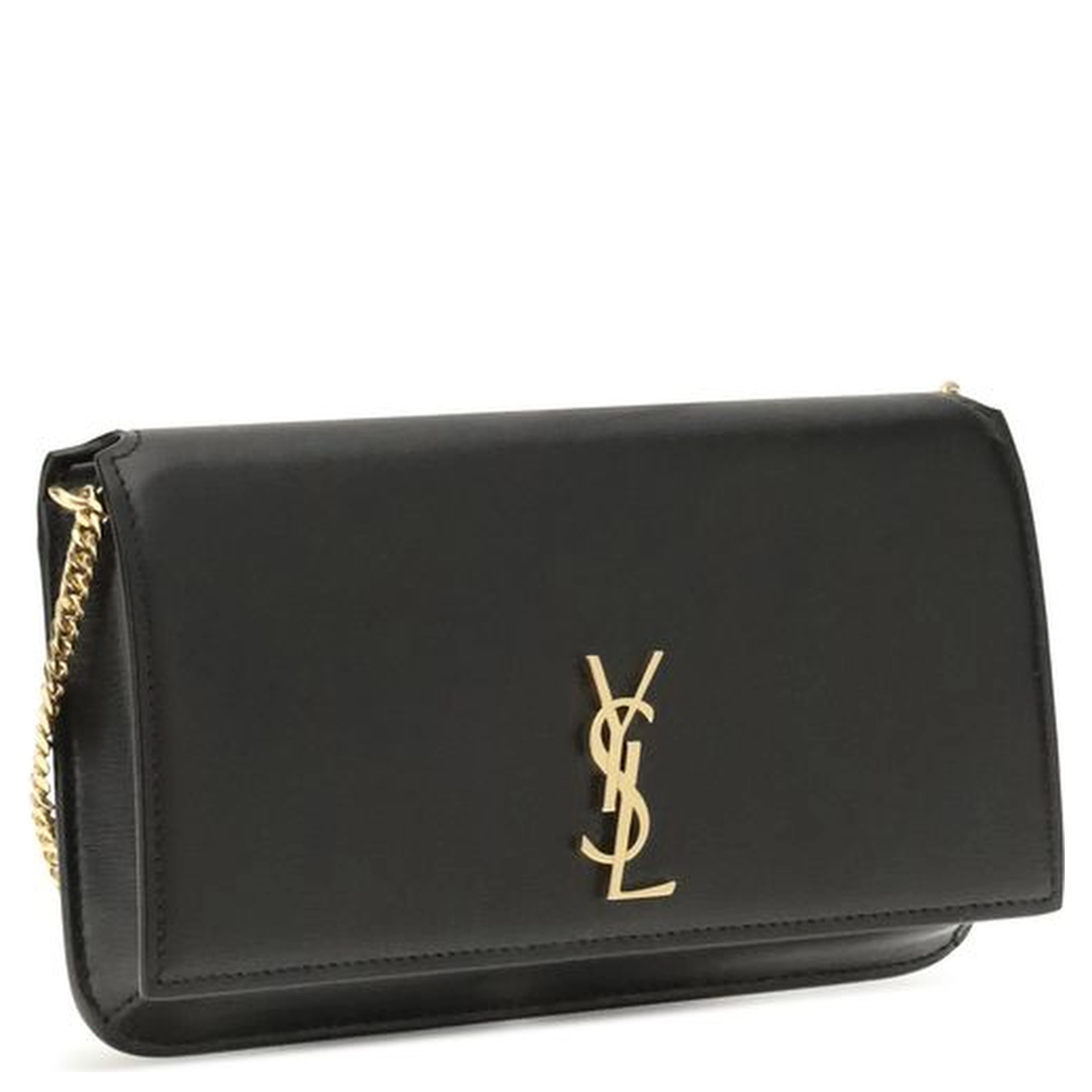 Black Calf Leather Bos Taurus Shoulder Bag