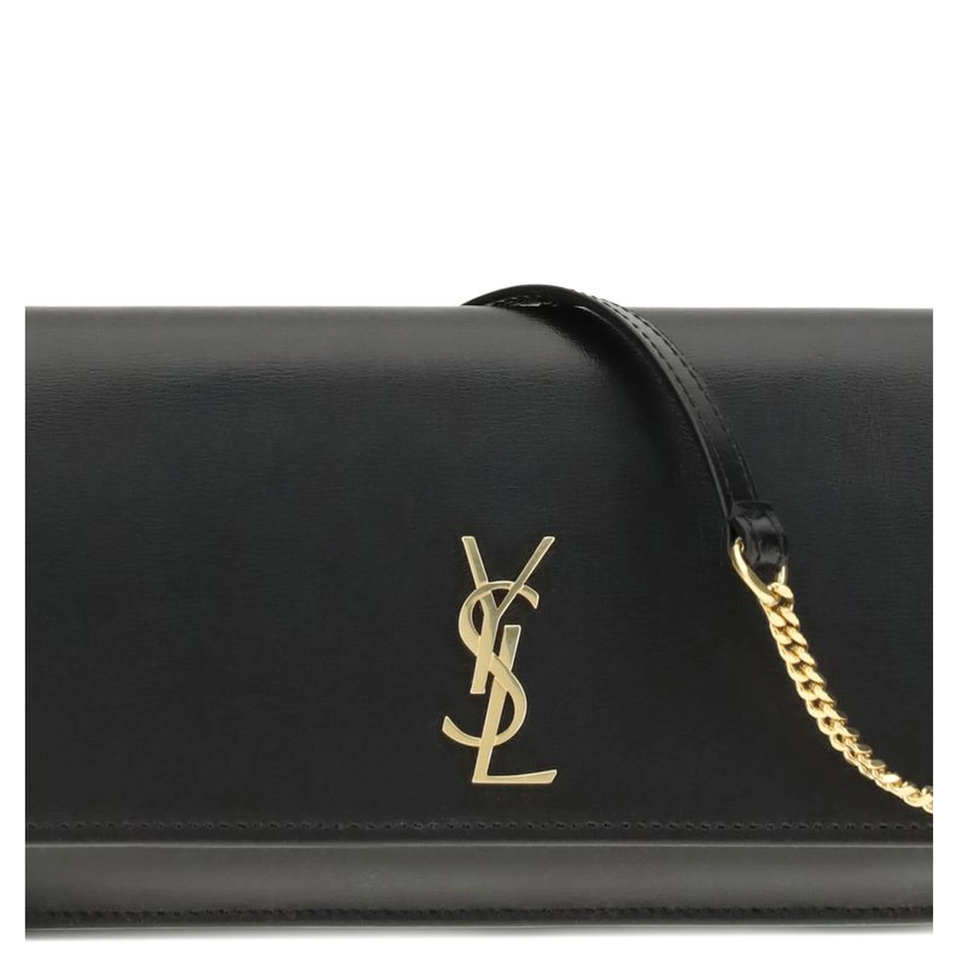 Black Calf Leather Bos Taurus Shoulder Bag
