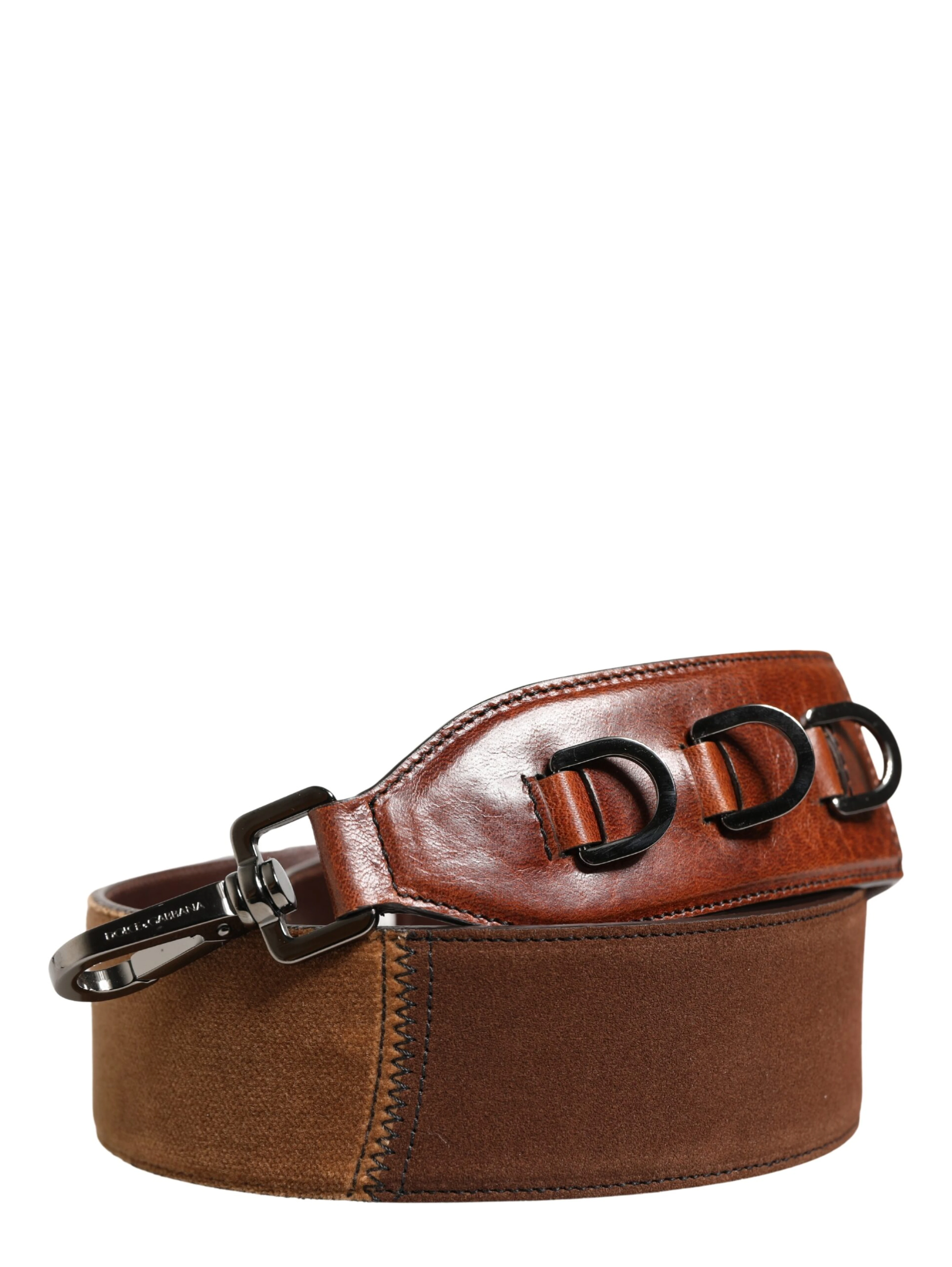 Brown Horse Velvet Leather Bag Accessory Shoulder Strap