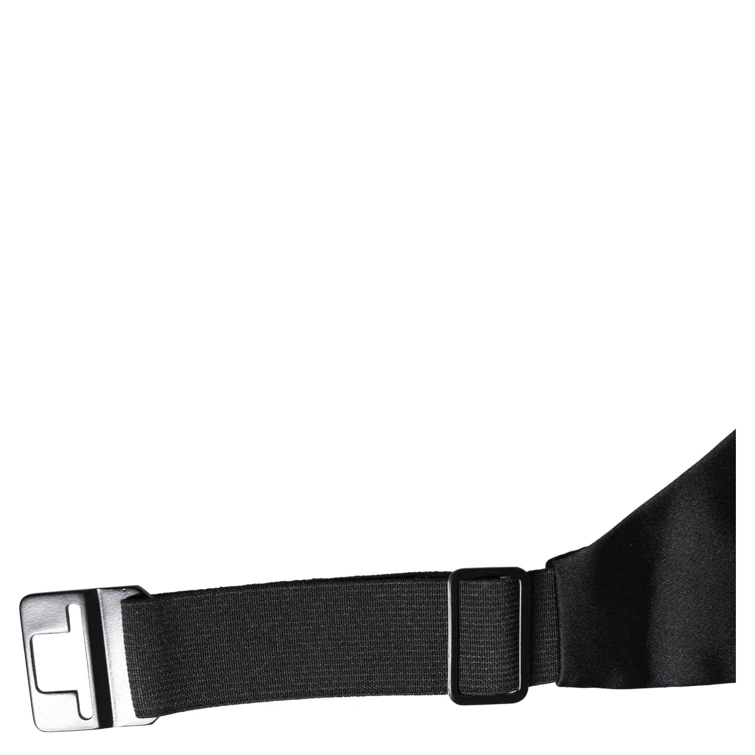Black 100% Silk Wide Belt Waist Cummerbund