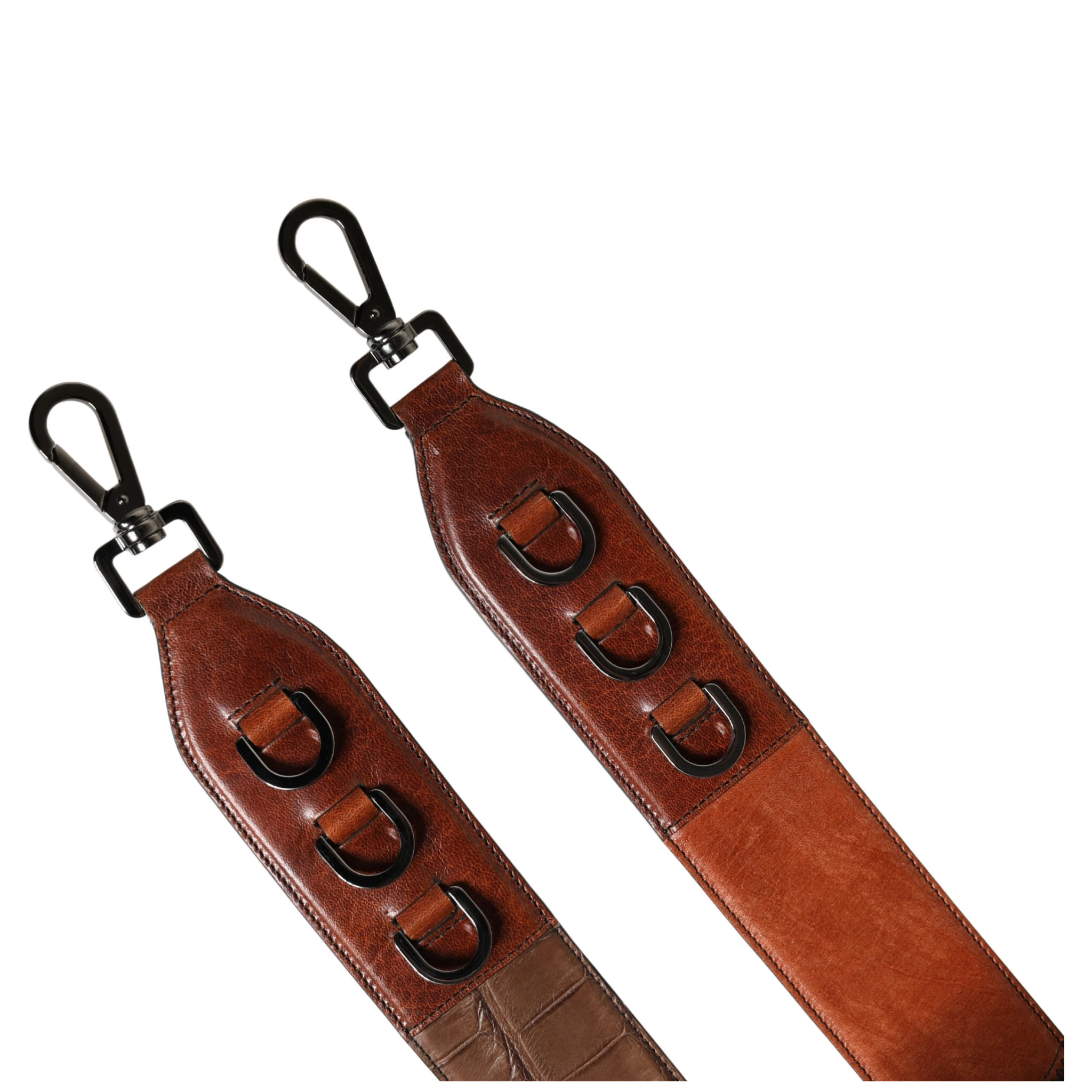 Brown Horse Velvet Leather Bag Accessory Shoulder Strap