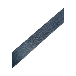 Blue Leather Logo Metal Buckle Men Belt