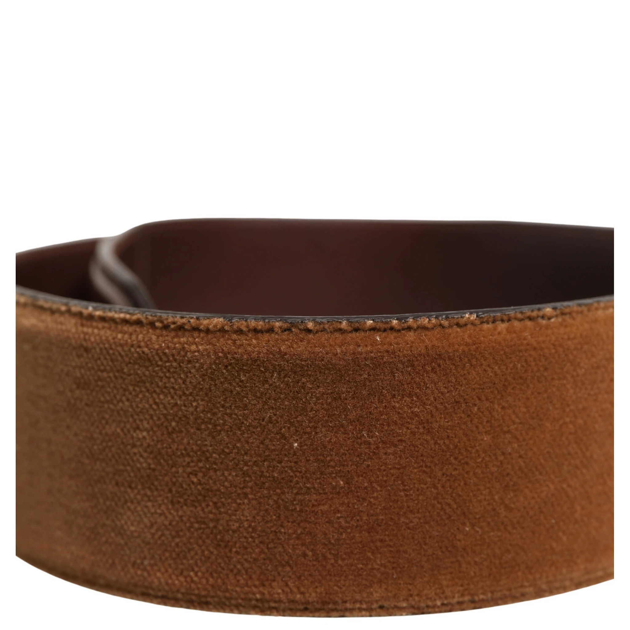 Brown Horse Velvet Leather Bag Accessory Shoulder Strap