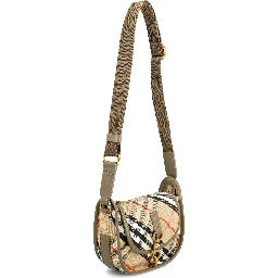 Mini Check B Clip Messenger Bag