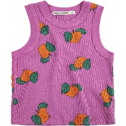 tangerine all over tank top