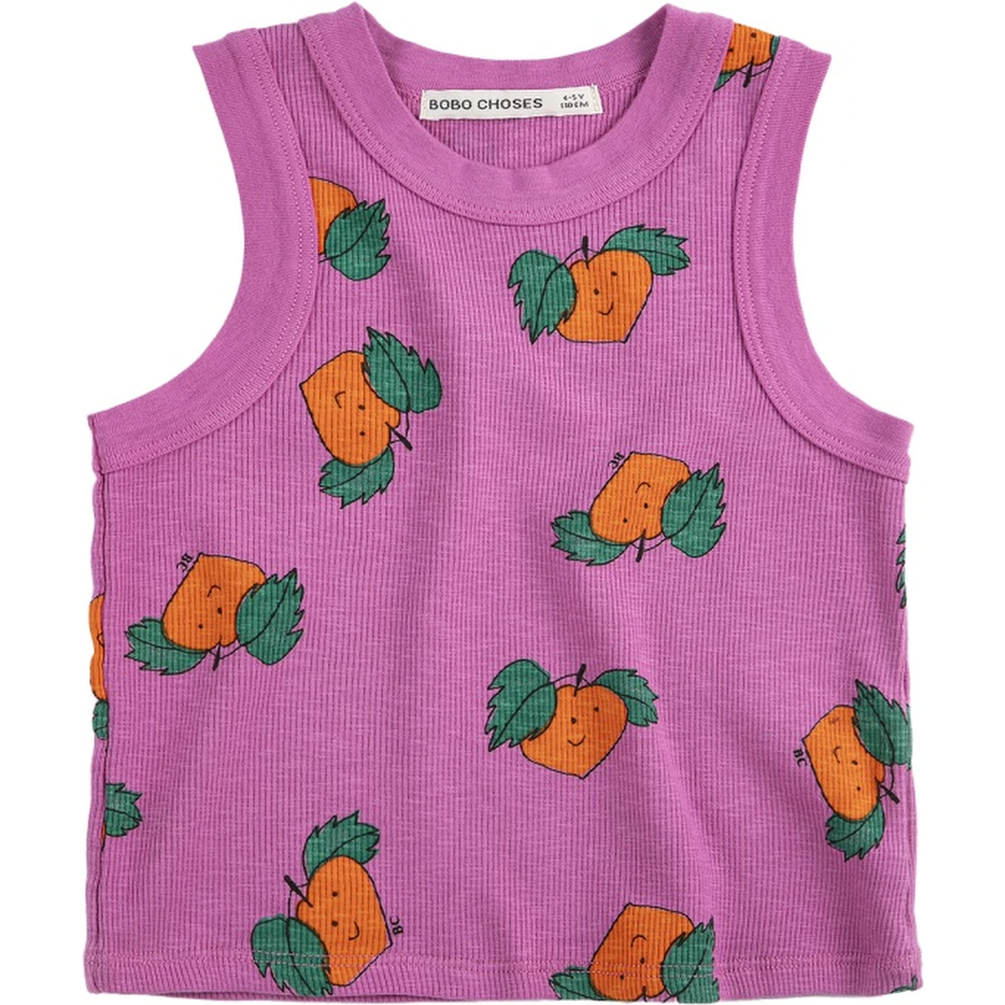 tangerine all over tank top