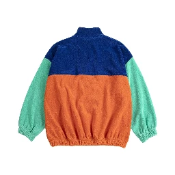 bobo choses color block zippedsweatshirt