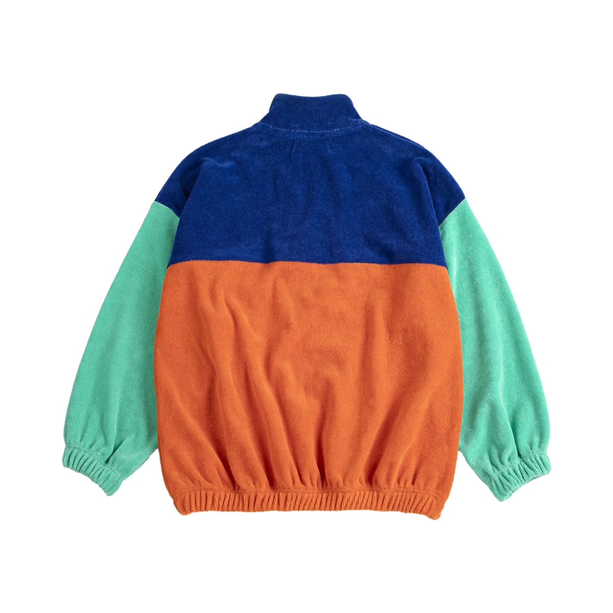 bobo choses color block zippedsweatshirt