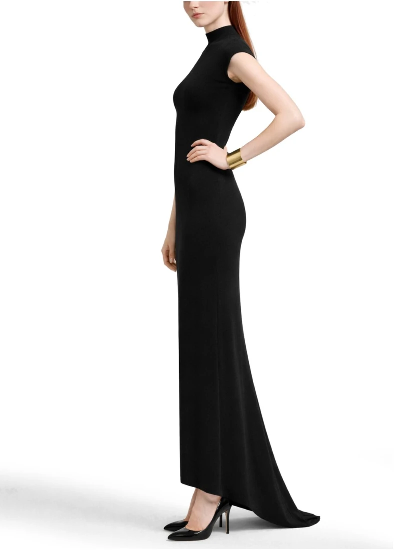 LONG VISCOSE DRESS