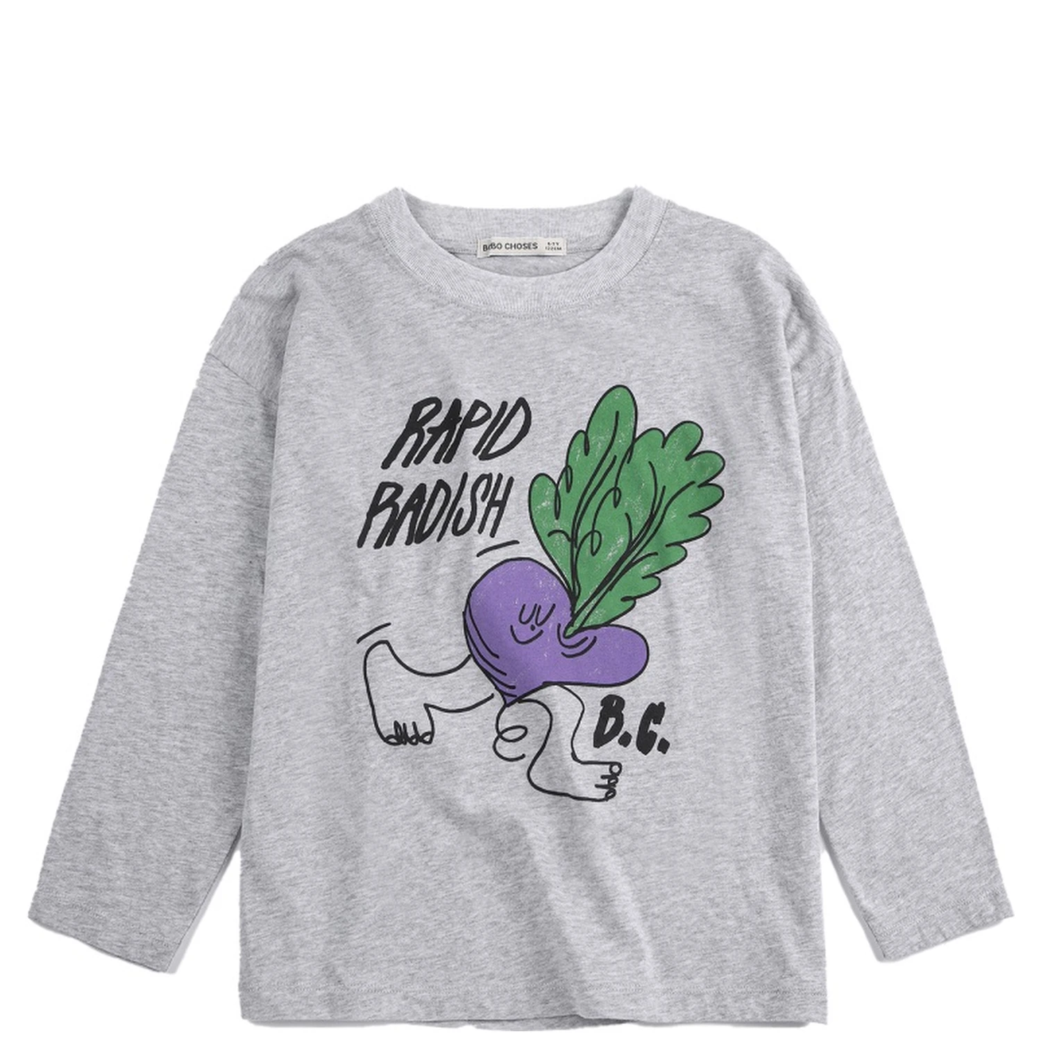 rapid radish long sleeve t-shirt