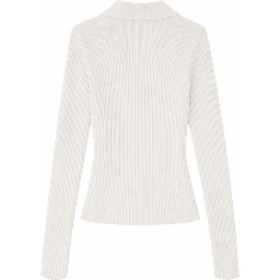 RIBBED POLO SHIRT