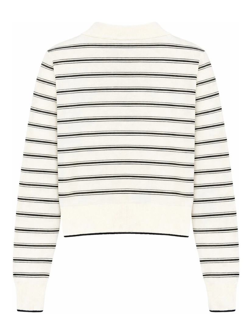 CARDIGAN WITH POLO COLLAR