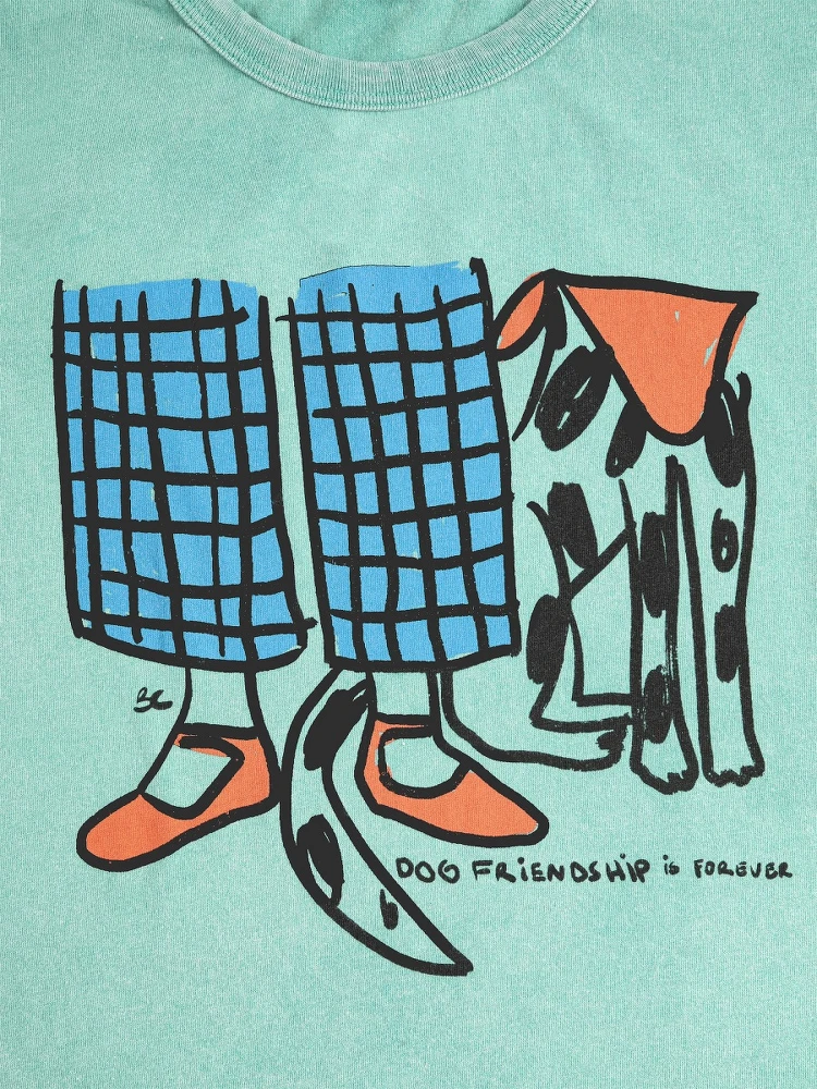 dog friendship t-shirt alternative