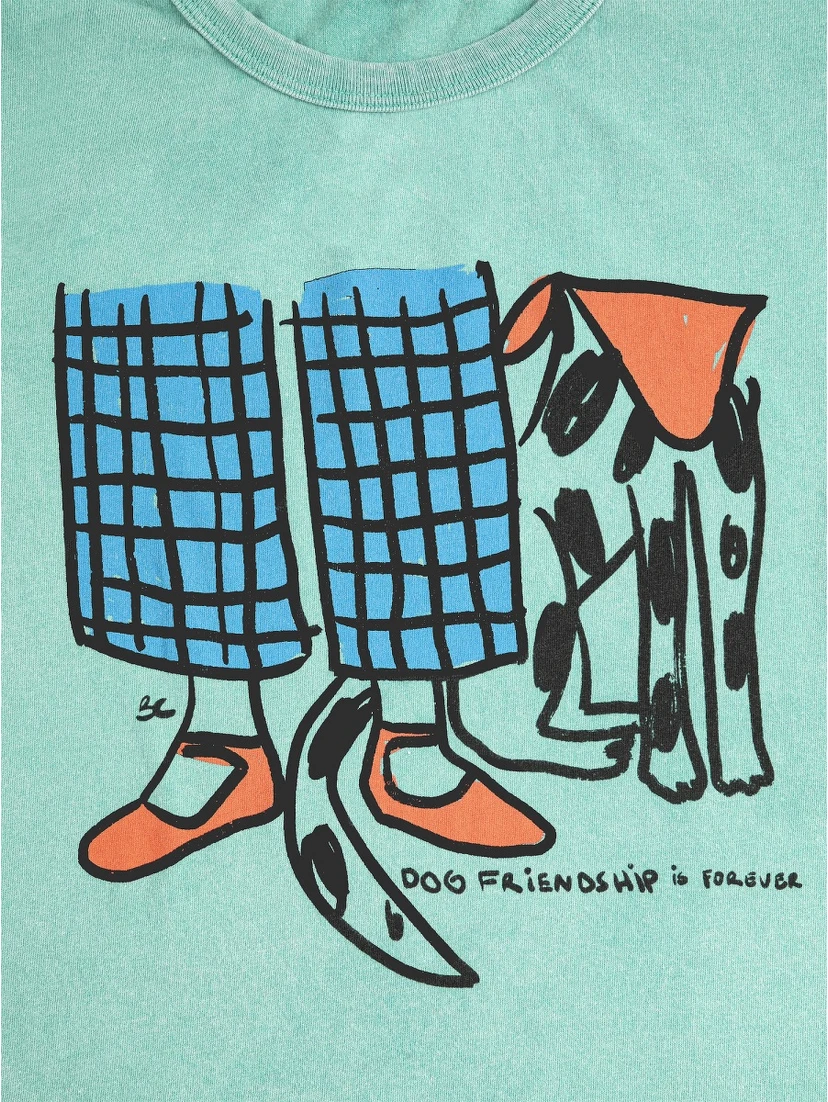 dog friendship t-shirt