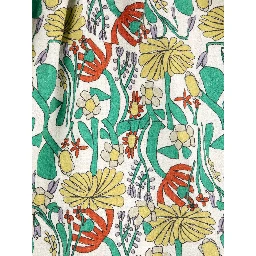 color herbalist all over woven dress