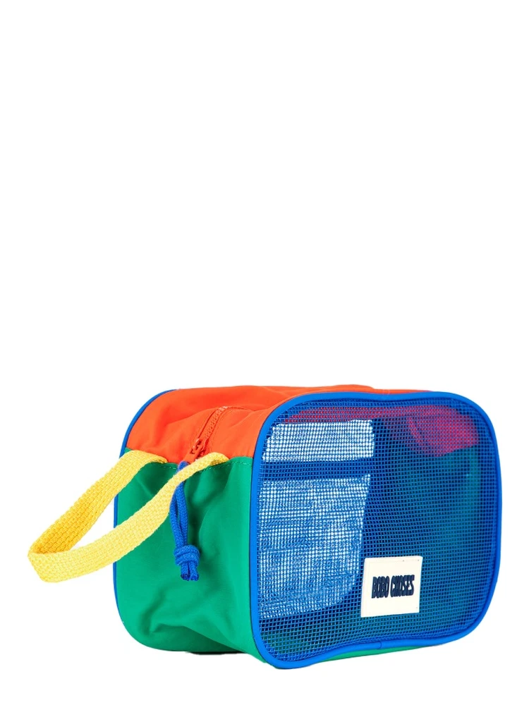 "COLOR BLOCK MESH" CLUTCH BAG alternative