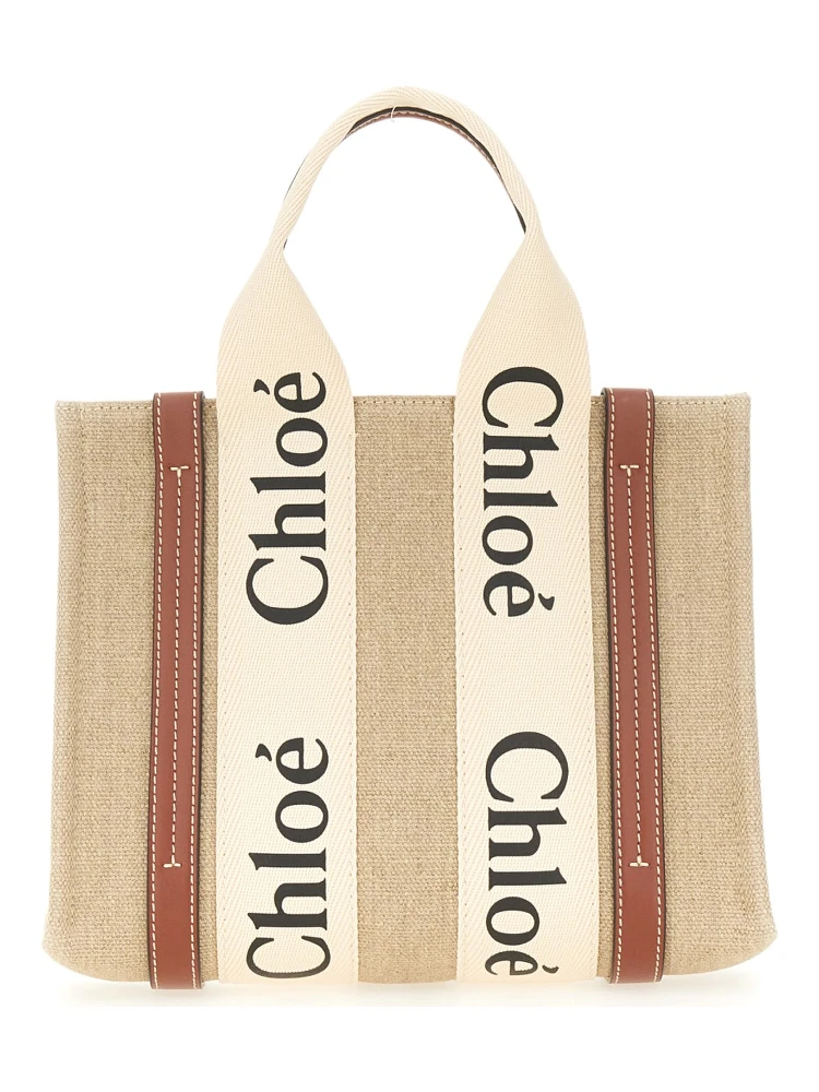 SMALL "WOODY" TOTE BAG
