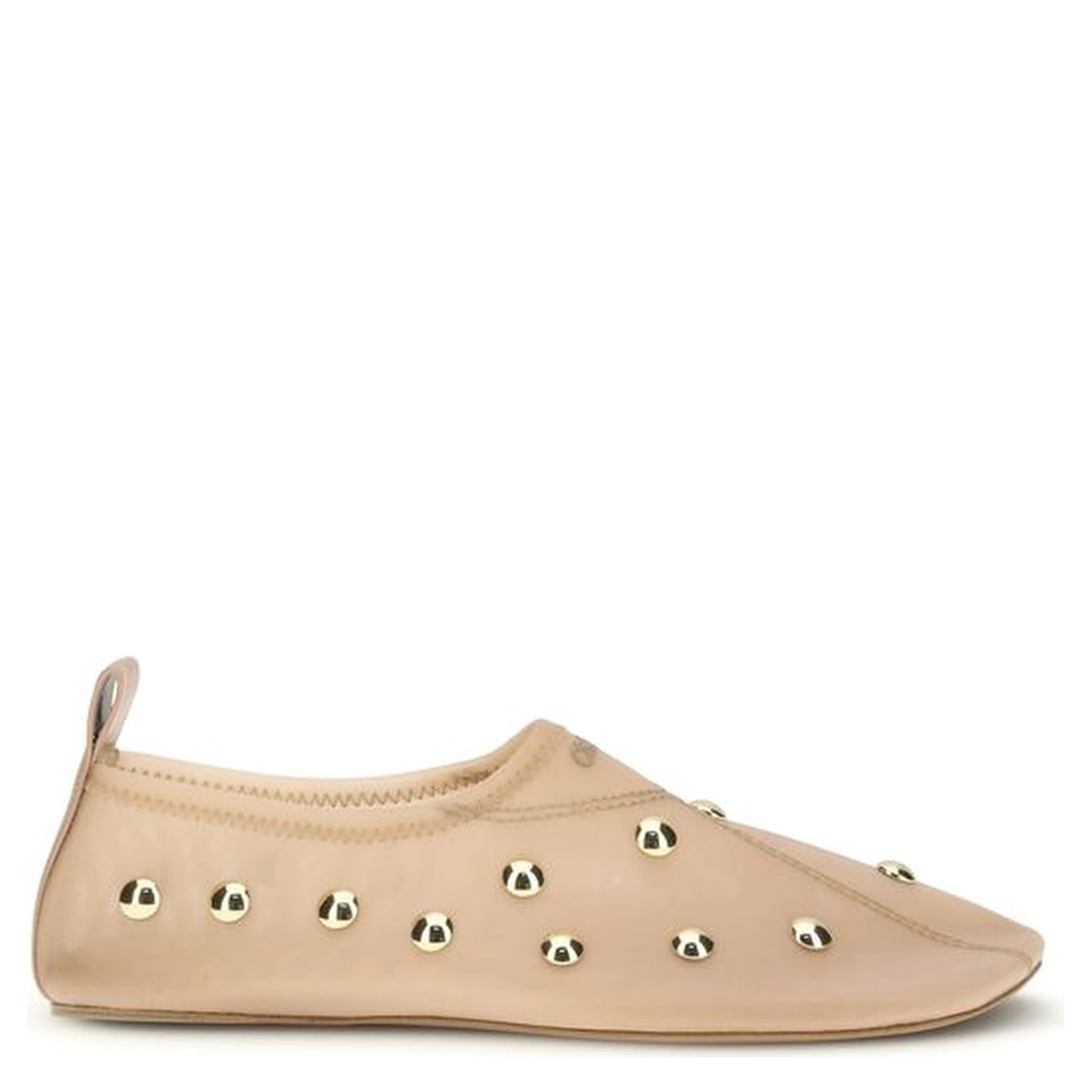 Multicolor Polyamide Ballet Flats