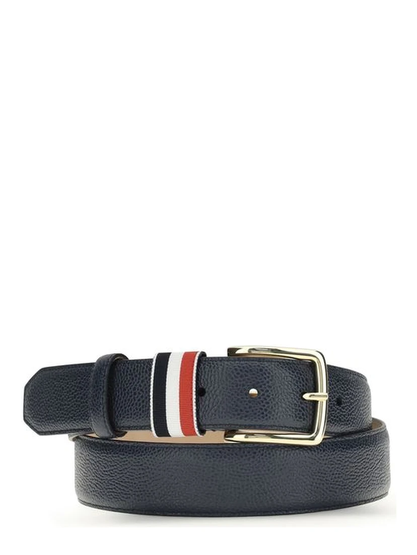 Blue Calf Leather Bos Taurus Regular Belt