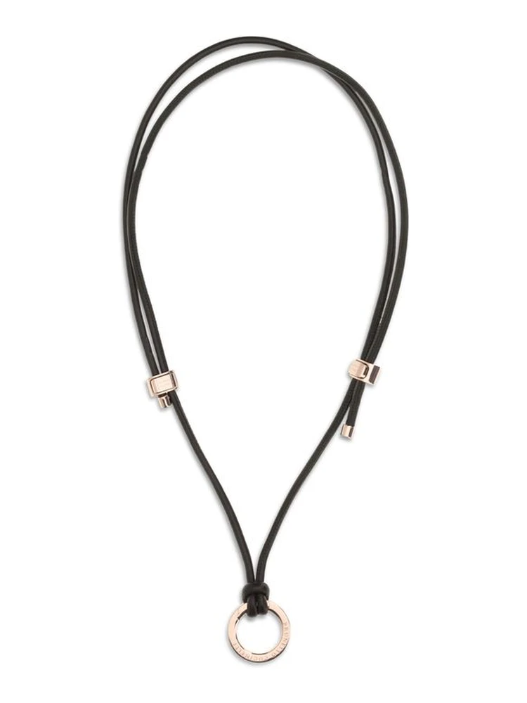 Brown Calf Leather Bos Taurus Keychain