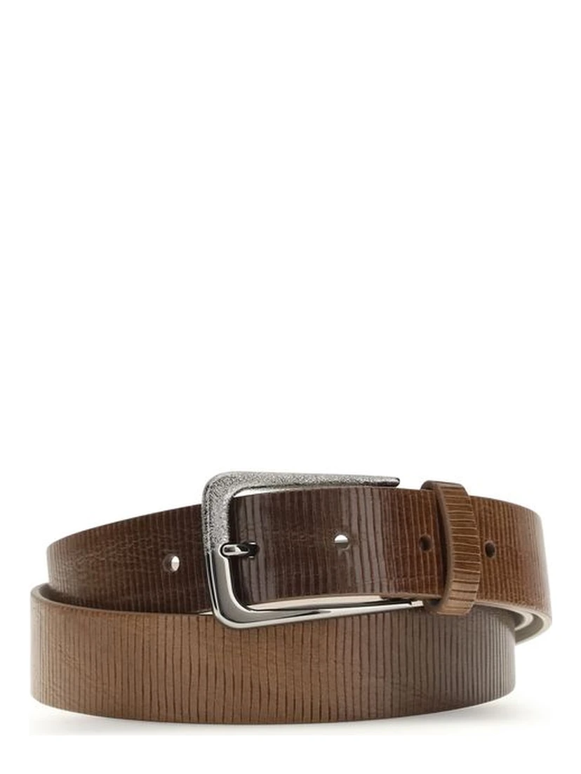 Brown Calf Leather Bos Taurus Regular Belt