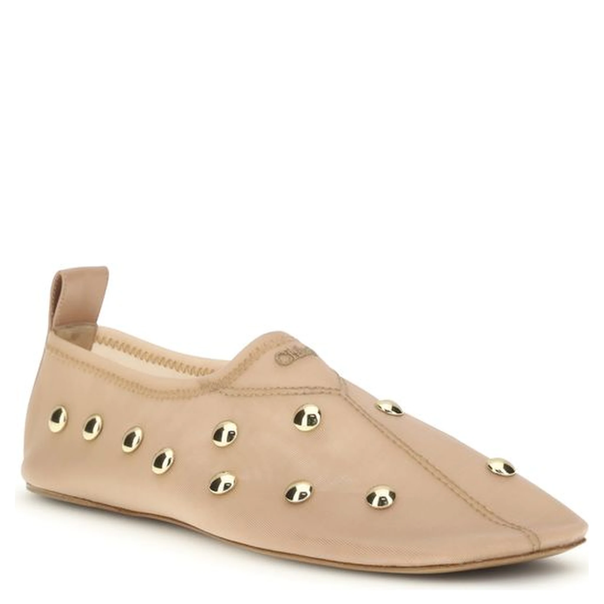 Multicolor Polyamide Ballet Flats