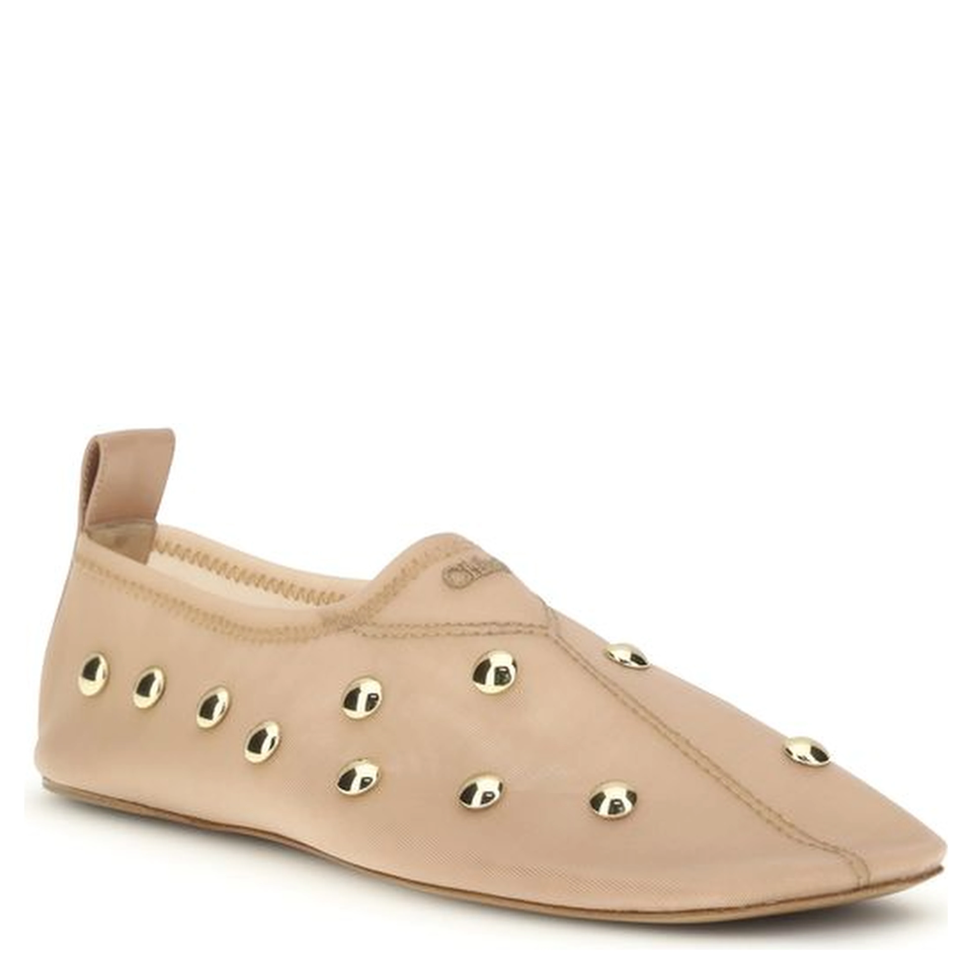 Multicolor Polyamide Ballet Flats