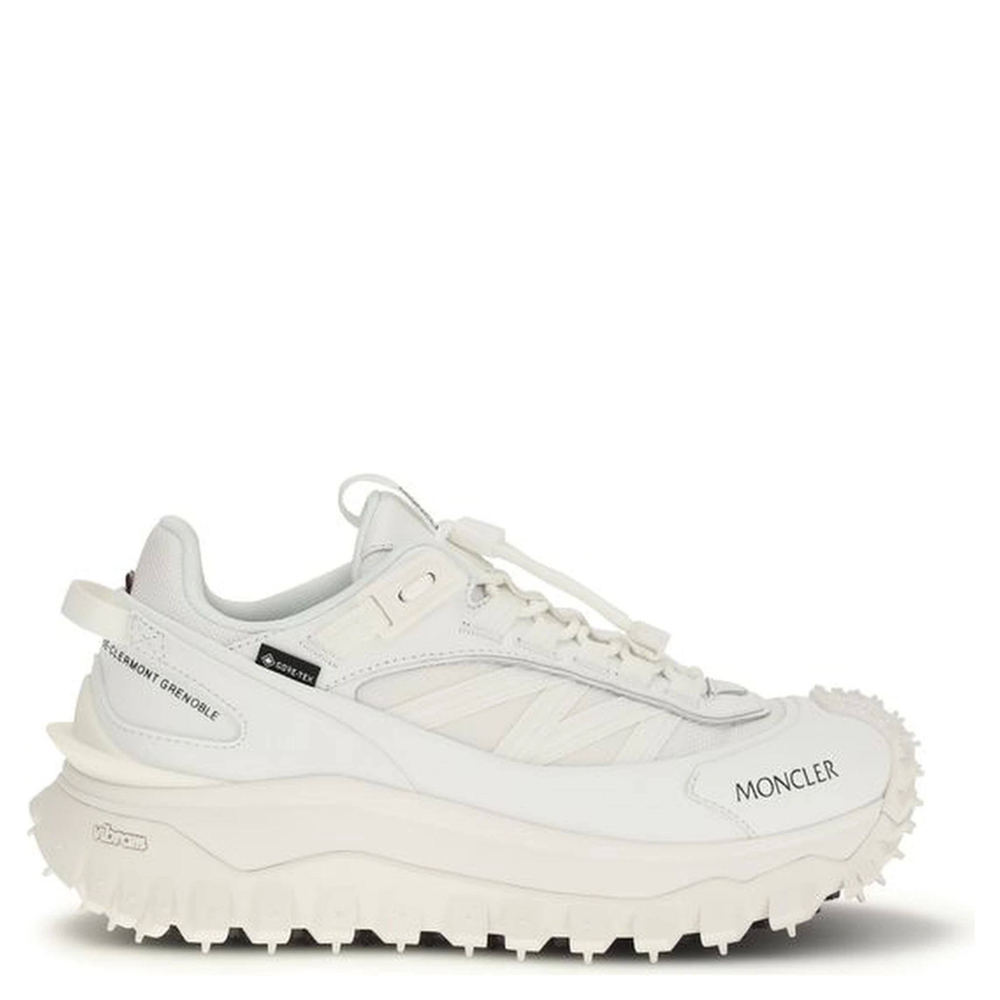 White Polyamide Athletic Sneakers