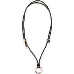 Brown Calf Leather Bos Taurus Keychain