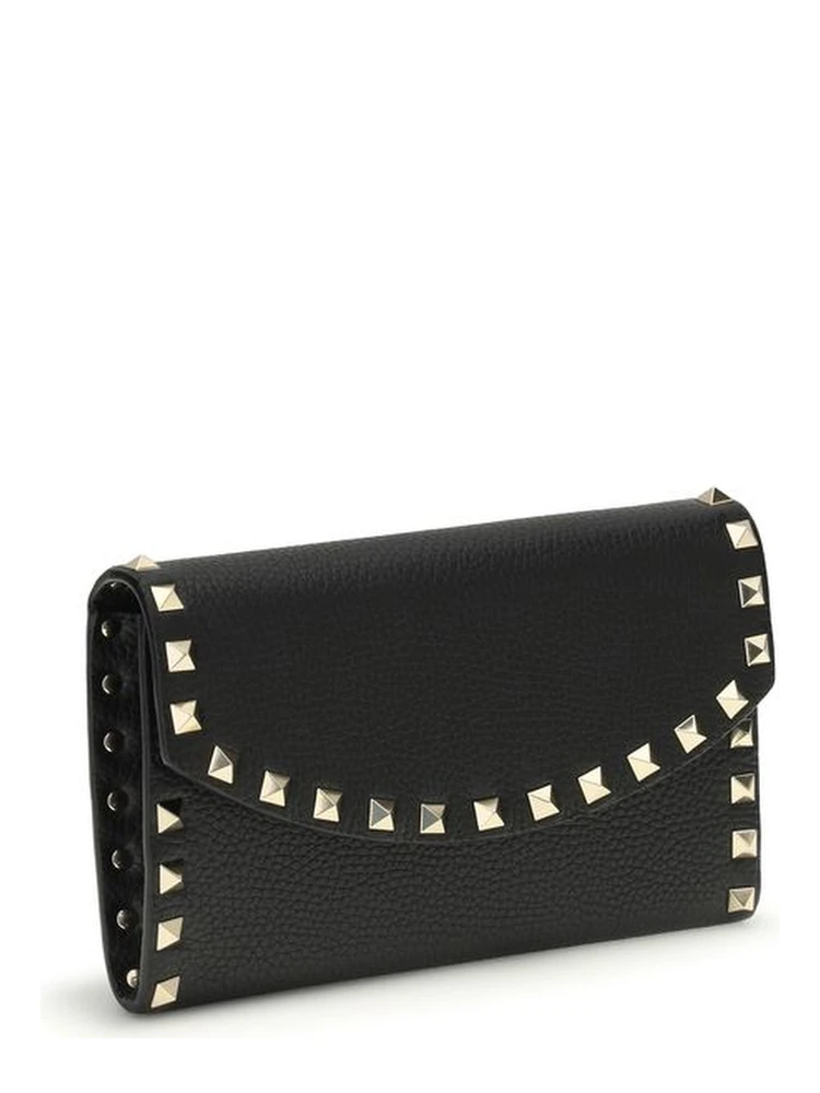 محفظة بوس توروس من جلد العجل الأسود alternative