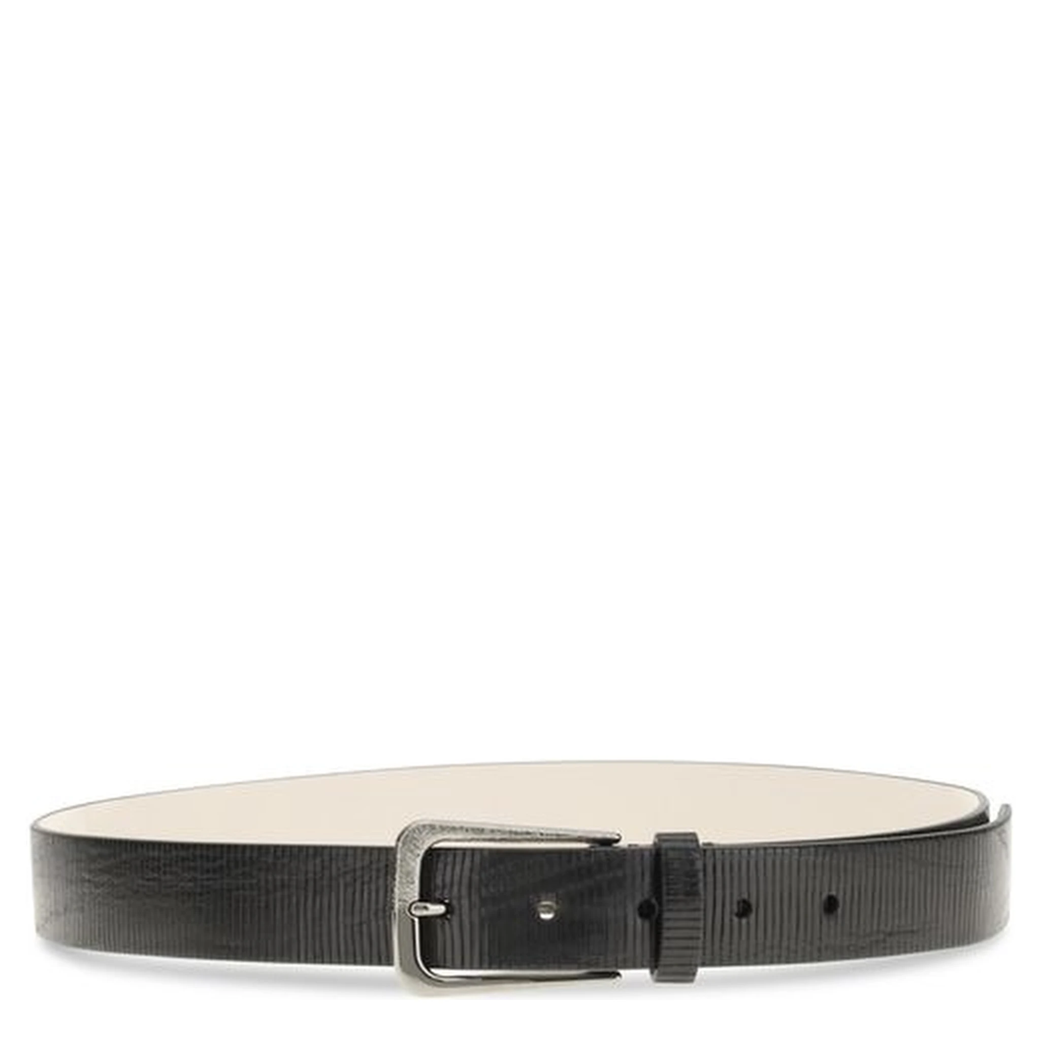 Black Calf Leather Bos Taurus Regular Belt