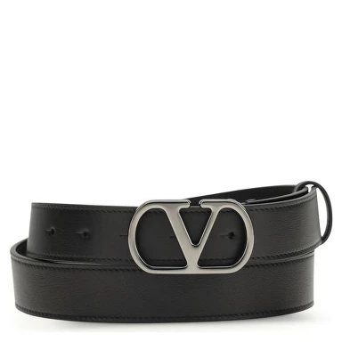 Black Calf Leather Bos Taurus Regular Belt