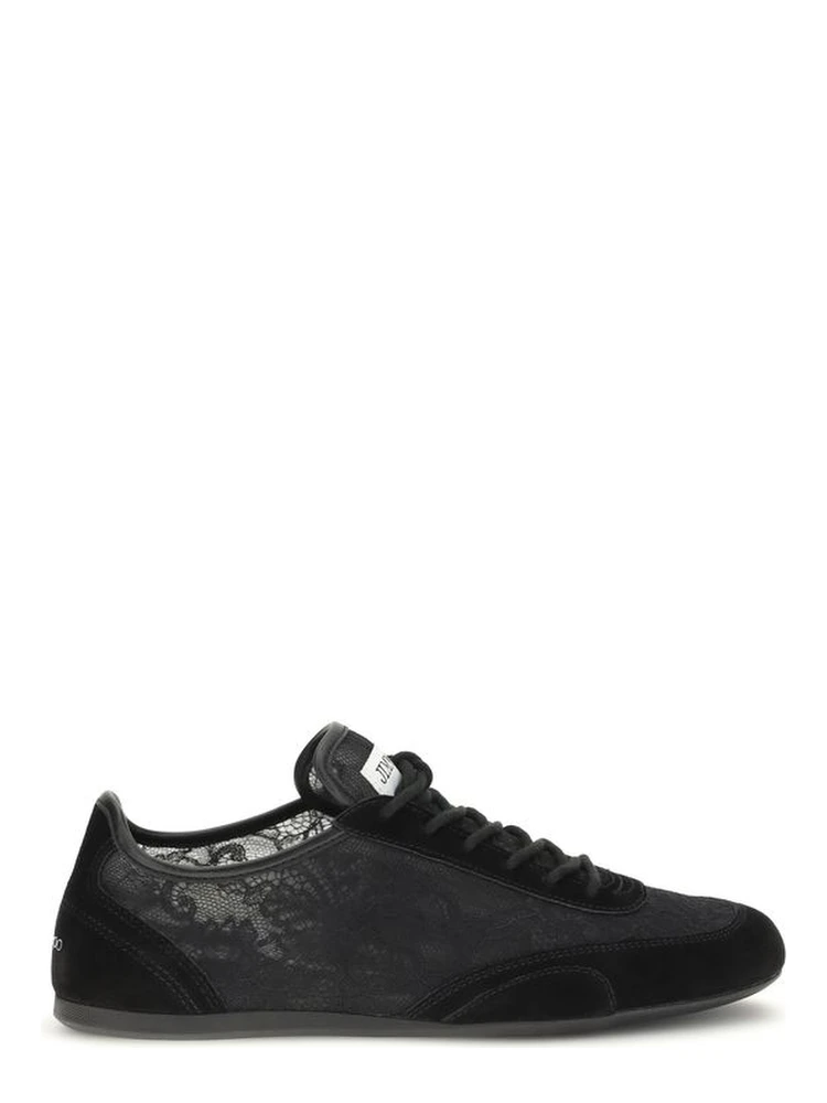 Black Calf Leather Bos Taurus Athletic Sneakers