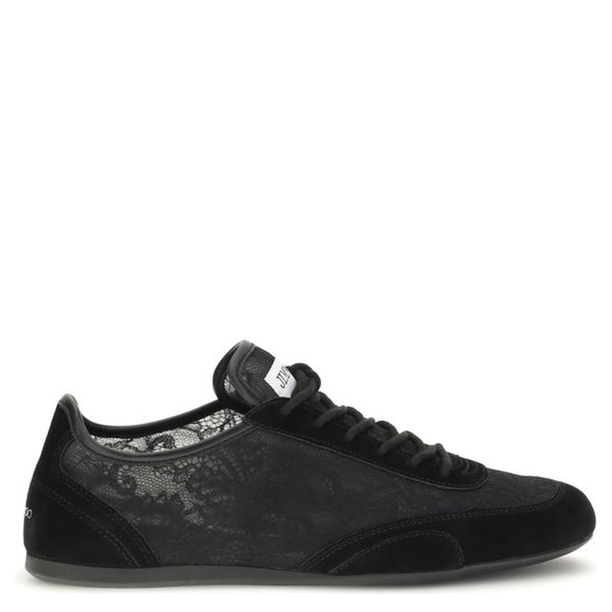 Black Calf Leather Bos Taurus Athletic Sneakers