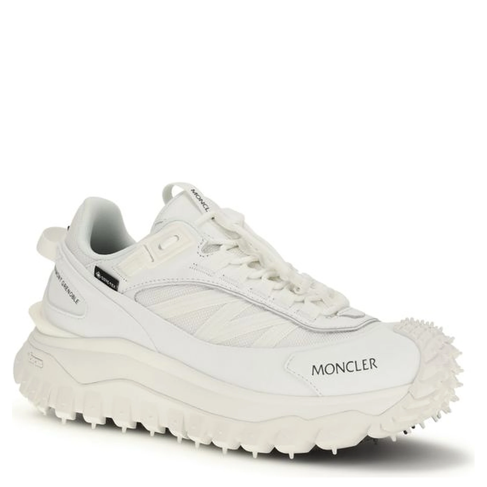 White Polyamide Athletic Sneakers