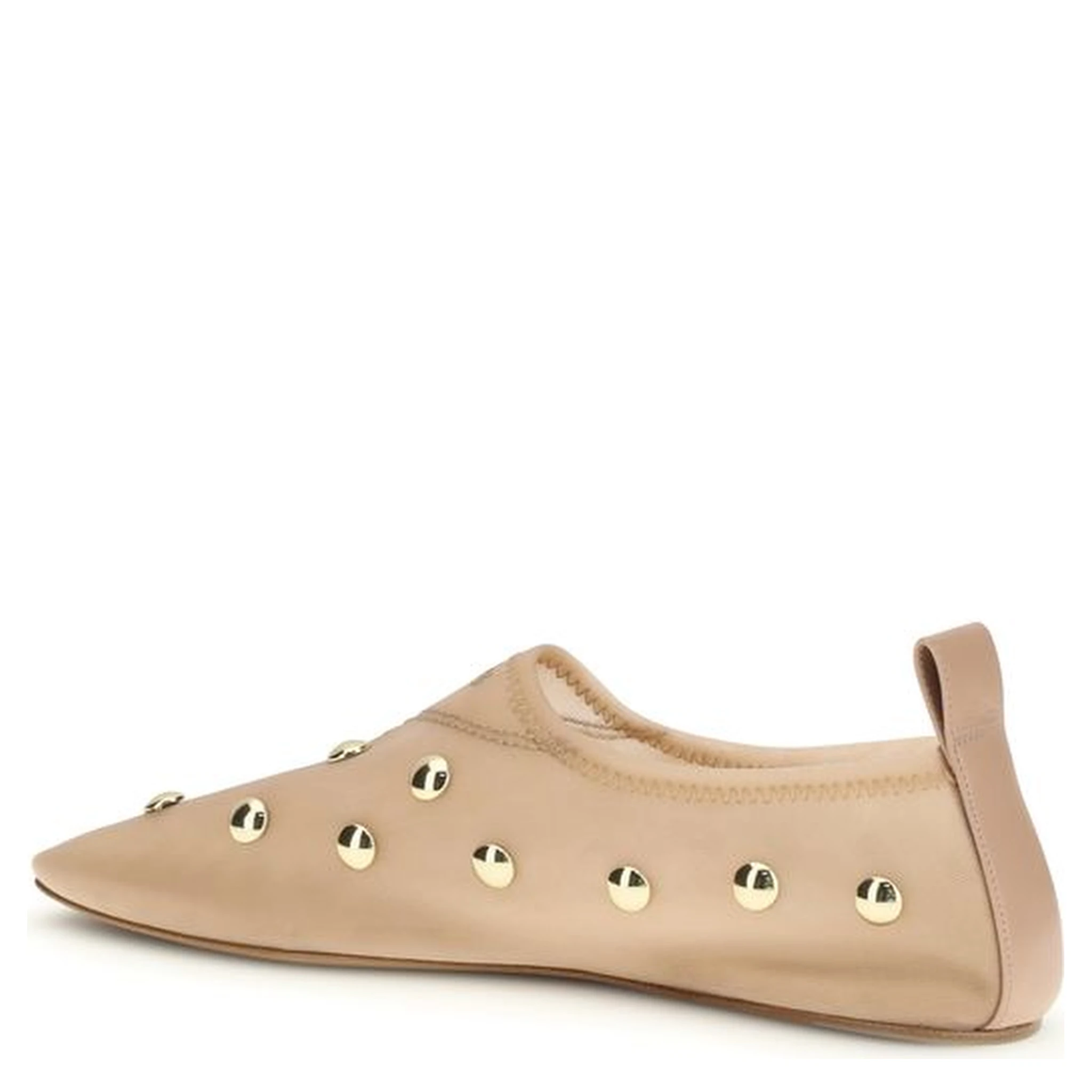 Multicolor Polyamide Ballet Flats